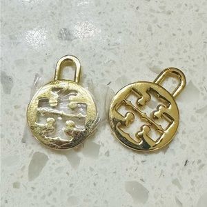 Vintage Tory Burch Zipper Pull Pendant